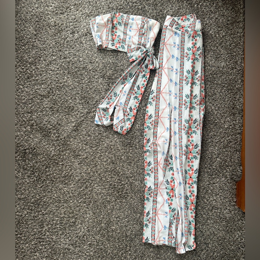 Apricot lane set- size medium